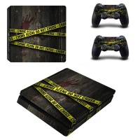 SKIN-NIT Decal Skin For PS4 Slim: Crime Scene 2019 Photo