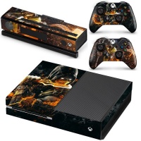 SKIN-NIT Decal Skin For Xbox One: Scorpion Fire Photo