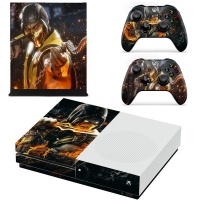 SKIN-NIT Decal Skin For Xbox One S: Scorpion Fire Photo