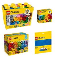 Ideas LEGO CLASSIC Box Bundle - 4 Yrs - 11001 & 10698 & 10715 & FREE 10714 Photo