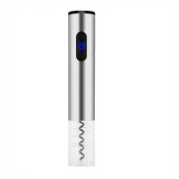 Electric Auto Wine Opener with Foil Cutter Silver Photo