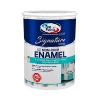 Top Paints Water-Based Non-Drip Enamel 5L - White Photo