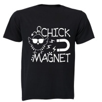 Chick Magnet!! - Kids T-Shirt - Black Photo