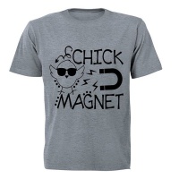 Chick Magnet!! - Kids T-Shirt - Grey Photo