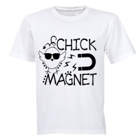 Chick Magnet!! - Kids T-Shirt - White Photo