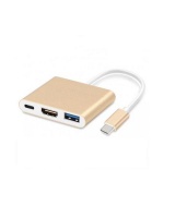 USB 3.1 USB-C Type C to HDMI Digital AV USB Charger Adapter SUPERSPEED USB Photo