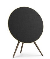 Bang Olufsen Beoplay A9 4th Generation Music System - Brass Tone with Smoked Oak Legs Photo