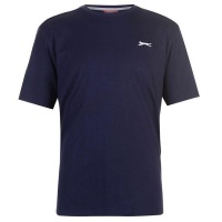 Slazenger Mens Plain T Shirt - Navy [Parallel Import] Photo