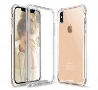Nexco Shockproof Cover Case for iPhone XS Max - Clear Transparent Photo