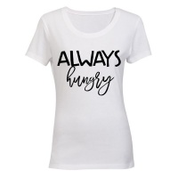 Always Hungry!! - White Photo
