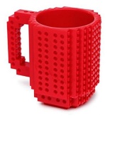 Building Brick Mug - Red Photo