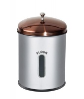 Stainless Steel 5L Storage Canister - Flour Photo
