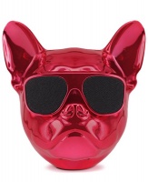 Nuclear Dog Head Bluetooth Speaker-Red Photo