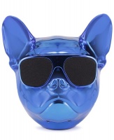 Nuclear Dog Head Bluetooth Speaker-Blue Photo