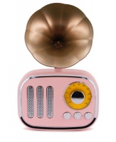 Nuclear Bluetooth Vintage Speaker-Pink Photo