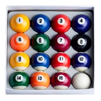 Union Billiards Standard Numbered Pool Balls 2-inch Photo