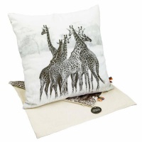 Scatter Cushion Cover-Giraffe - 40 x 40 cm Photo