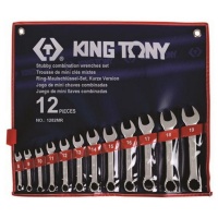 King Tony Short Combination Wrench Metric Set 12 Pieces Photo