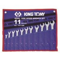 King Tony Combination Speed Wrench Set 8-19mm 11 Pieces Photo