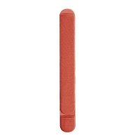Apple Anti Lost Sticker Pouch Holder For Pencil - Orange Photo