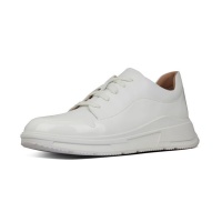 FitFlop Freya Leather Sneaker White - UK 4.5 Photo