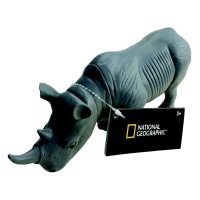 National Geographic Jumbo Rhino Figurine Photo