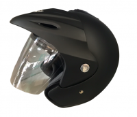 VR-1 Matt Black TA365 Helmet Photo