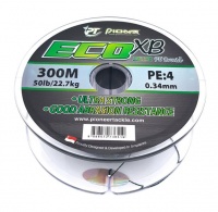 Pioneer Eco XB PE Braid 300m Braided Fishing Line - 22.7kg / 0.34mm / 50lb Photo
