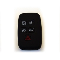 Sillycone Silicone Car Key Protector - Land Rover & Range Rover Type 2 - Black Photo