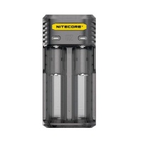 Nitecore Q2 Battery Charger - Black Photo