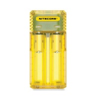 Nitecore Q2 Battery Charger - Yellow Photo