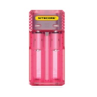 Nitecore Q2 Battery Charger - Pink Photo