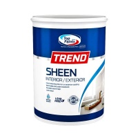 Top Paints Trend Sheen Interior and Exterior Acrylic Paint 5L Photo