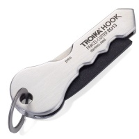 TROIKA Parcel Cutter with a Small Keyring Hook – Silver Colour Photo