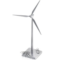 TROIKA Paperclip Holder Wind Turbine Fresh Wind Photo