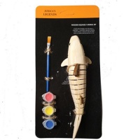 Wooden Animal-Shark-Paint Kit Photo
