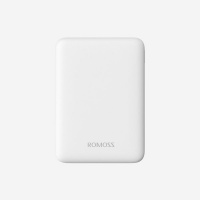 Romoss Pure 5 Compact 5000mAh Mini Power Bank 2x USB - White Photo