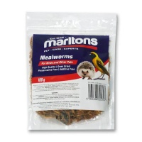 Marltons Oven Dried Mealworms for Birds & Other Pets 100g Photo