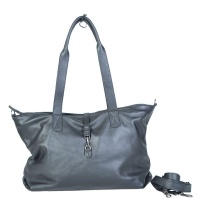Ladies Tote Sling Leather Handbag Photo