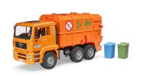 Bruder MAN TGA Garbage Truck - Orange Photo