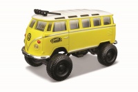Maisto 4.5" Fresh Metal 4x4 Rebels - Volkswagen Van Samba - Yellow Photo