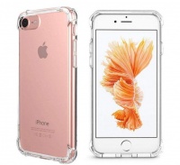 Nexco Shockproof Protection Cover Case for iPhone 7 & 8 - Clear Transparent Photo