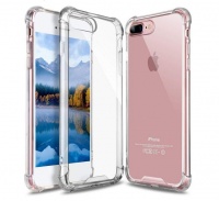 Nexco Shockproof Cover Case for iPhone 7 Plus & 8 Plus - Clear Transparent Photo