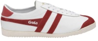 Gola Mens Bullet Leather White Red Photo