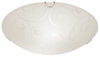 Ceiling Fitting with Frosted Patterned Speckled Glass Photo