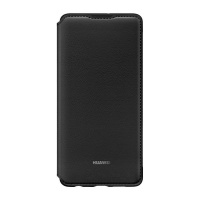 Huawei P30 Lite Wallet Flip Cover - Black Photo