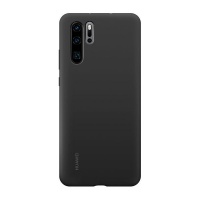 Huawei P30 Pro Silicone Car Case - Black Photo