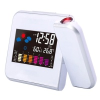 Home Digital LCD Screen Weather Station Forecast Clock Photo
