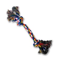 Pawise Rope Bone with 2 Knots for Large Dogs Photo