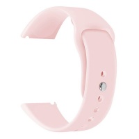 Zonabel Small Silicone Fitbit Versa Watch Replacement Strap Pastel Pink Photo